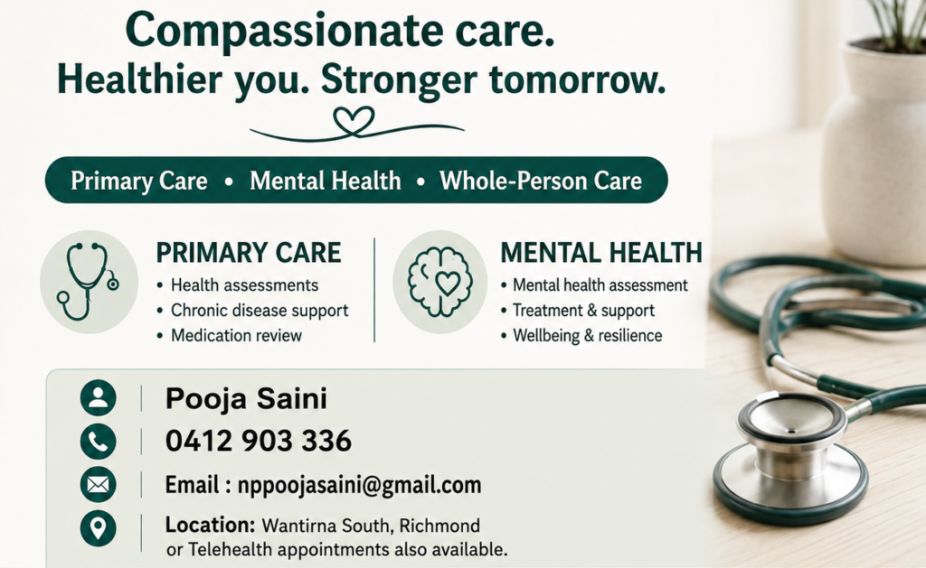 Nurse Practitioner - Pooja Saini